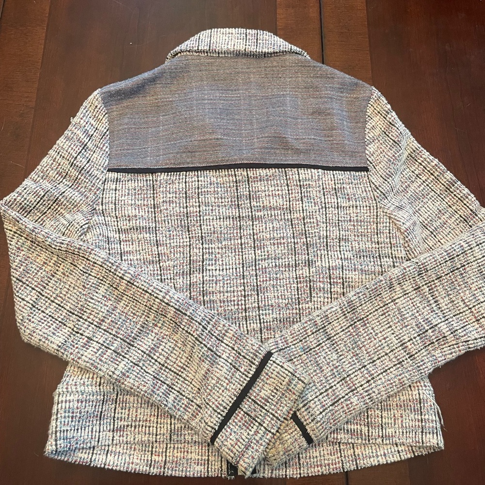 Bcbgeneration Lightweight Tweed Jacket, Size Xxs.… - image 3
